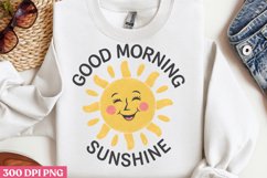 Good morning sunshine PNG, Retro Positive Sublimation PNG Product Image 1