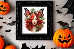 Fairy Christmas Sublimation Clipart, Christmas PNG Product Image 2