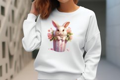 Easter Coffee Cup Sublimation Clipart, Watercolor Clipart Product Image 2