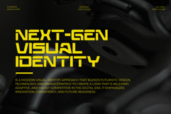Briganix - Futuristic Modern Display font Product Image 2
