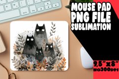 Halloween Watercolor Mouse Pad Design PNG Product Image 1