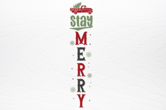 Christmas Vintage Porch Sign SVG Product Image 2
