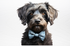 Blue Christmas Watercolor clipart PNG Product Image 2