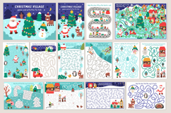 Christmas village games and activities kit for kids Product Image 2