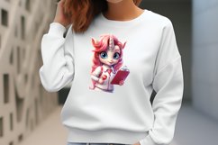 Unicorn Nurse Clipart, Unicorn Nurse Sublimation Product Image 2