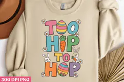 Too hip to hop PNG, Gnome St Patricks Day Sublim Product Image 2