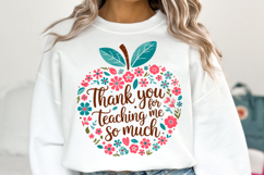 Thank you for Teaching me svg | Svg Cut Files | Shirt Svg Product Image 1