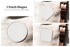 Embroidered Patches Mockups Product Image 2