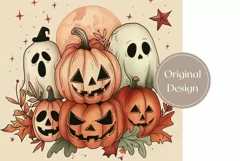 Vintage Halloween Tumbler, Spooky Halloween Sublimation Product Image 2