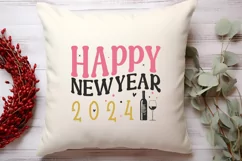 Happy New year 2024 SVG, Happy New Year SVG Product Image 2