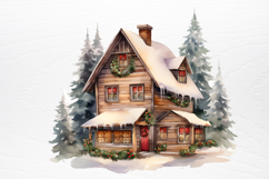 Christmas Houseplants Clipart PNG Product Image 2
