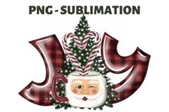 Santa Claus Png | Joy Gnome | Merry Xmas Sublimation Design Product Image 2