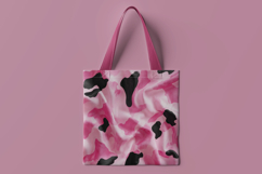 Pink Ribbon Texture Digital Paper Product Image 2