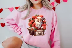 Cute Valentine Gnome Clipart, Gnome Clipart, Cute Gnome Product Image 2