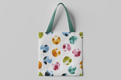 Watercolor Splash Digital Paper Product Image 2