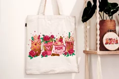 Mother's Day Mom Fuel Sublimation Design PNG, Coffee Lover Product Image 3