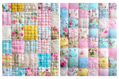 Quilt, Sewing, Paper, Shabby Chic, Papers, Junk Journal Product Image 2