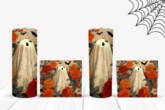 Cartoon Halloween Tumbler, Halloween Bats Tumbler Template Product Image 2