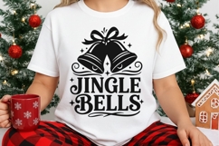 Jingle Bells Svg, Merry Christmas Svg, Christmas Holiday Svg Product Image 3
