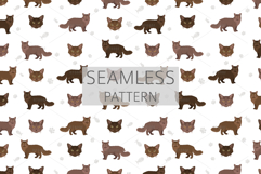 York Chocolate cat clip art Product Image 4