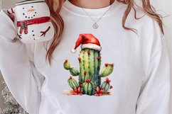 Western Christmas Cowboy Clipart Sublimation, Christmas PNG Product Image 2