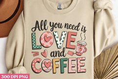 Coffee Valentines day Sublimation bundle PNG Product Image 8