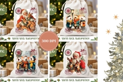 Santa Claus Santa Sack, Winter Santa Sack Designs Product Image 2