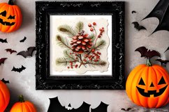 Christmas Postage Stamps Sublimation Clipart, Product Image 2