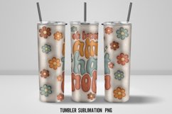 3D MaMa inflated 20 oz Tumbler Wrap Sublimation. Product Image 2