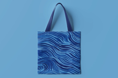 Soft Blue Waves Digital Paper Product Image 2