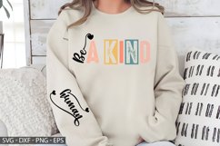 Be A Kind Sleeve - Sleeve Design, T-Shirt Design Product Image 3