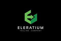 E Letter Arrows Logo Product Image 2