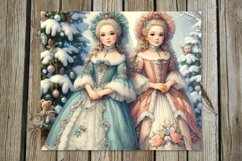 Retro Christmas | 8 Xmas Skinny Tumbler Sublimation Designs Product Image 2