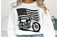 USA Bike Svg Design | Svg Cut Files | Shirt Svg Product Image 1