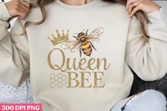 Queen Bee PNG, Bee Sublimation PNG Product Image 3
