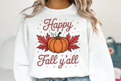 Happy Fall Y'all Svg | Thanksgiving Svg | Shirt Svg Product Image 1