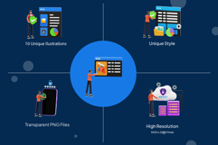 Business Security 3D Illustration Pack Product Image 2