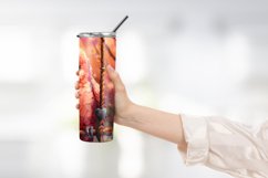Watercolor Birds Tumbler Warp Design Product Image 2