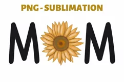 Mom Sunflower | Digital Download | Mom Life File Hand Drawn Product Image 1
