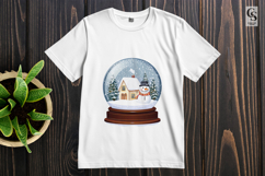 Snow Globe House Clipart Sublimation PNG Product Image 2