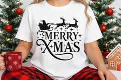 Merry Xmas Svg, Merry Christmas Svg, Family Christmas Svg. Product Image 3