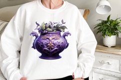 Purple Witch Sublimation Clipart Product Image 2