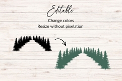 Forest Road Trees SVG Product Image 2