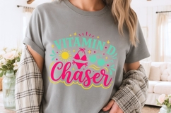 Vitamin D Chaser Svg, Funny Summer Beach Svg, Beach Life Svg Product Image 4