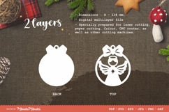 Christmas tree toys 3 / laser cut file / SVG Product Image 2