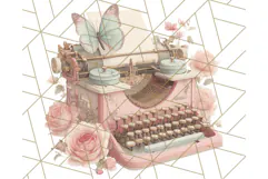Vintage Butterfly PNG Clipart, Fairytale Cottagecore Images Product Image 2