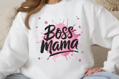 Boss mama PNG, Mothers Day Sublimation PNG Product Image 2