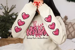 This Mama Loves Her Valentine PNG , Valentine Sublimation Product Image 1