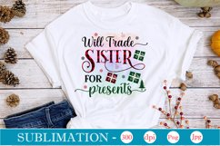 Christmas Sublimation Design | Christmas PNG Design Product Image 2