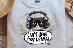 Sarcastic Cat Quotes Sublimation, Sarcastic Quotes Png Product Image 1